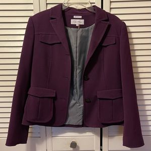 Calvin Klein Eggplant Jacket